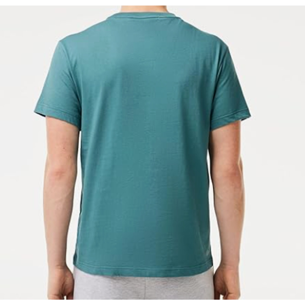 Lacoste Men's Short Sleeve Sports Performance Graphic Tee Shirt, Hydro S - Picture 3 of 3